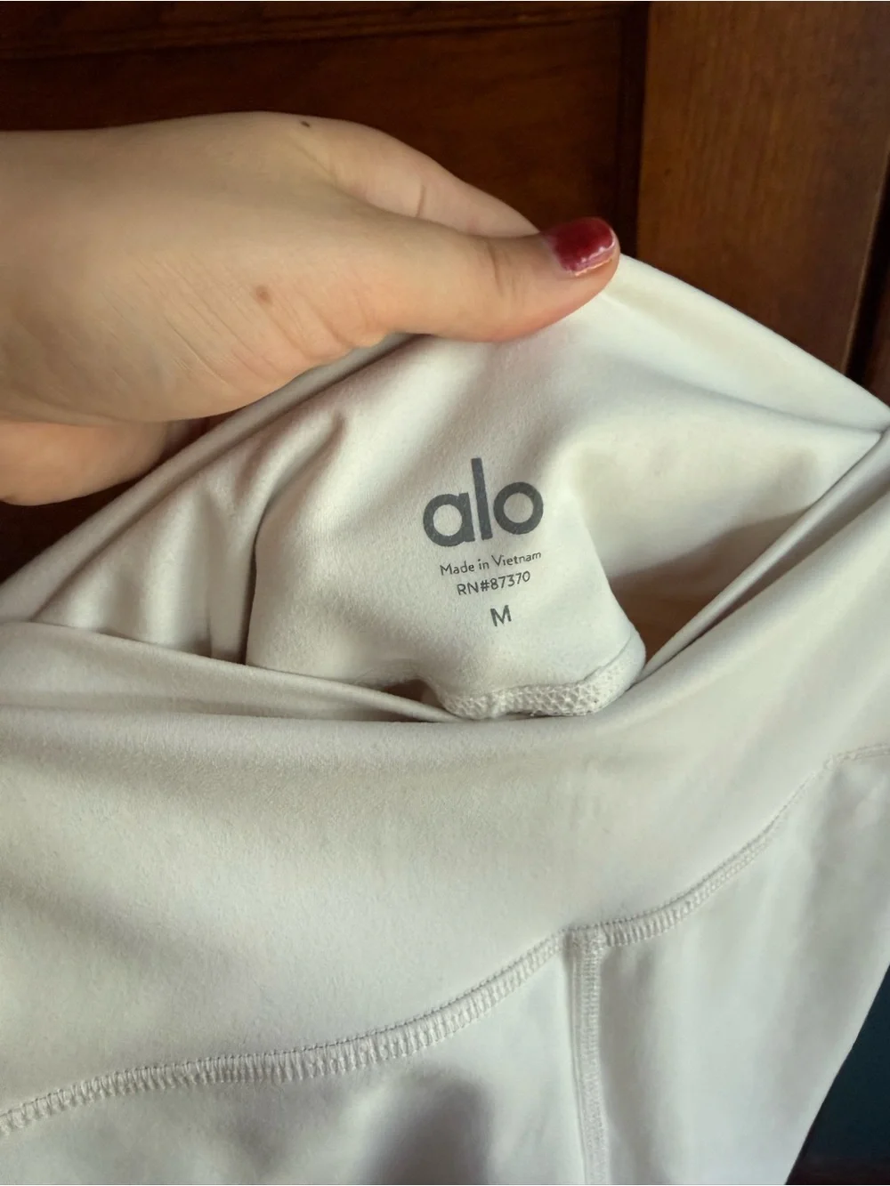 ALO Yoga High Waist Airbrush Leggings White US M